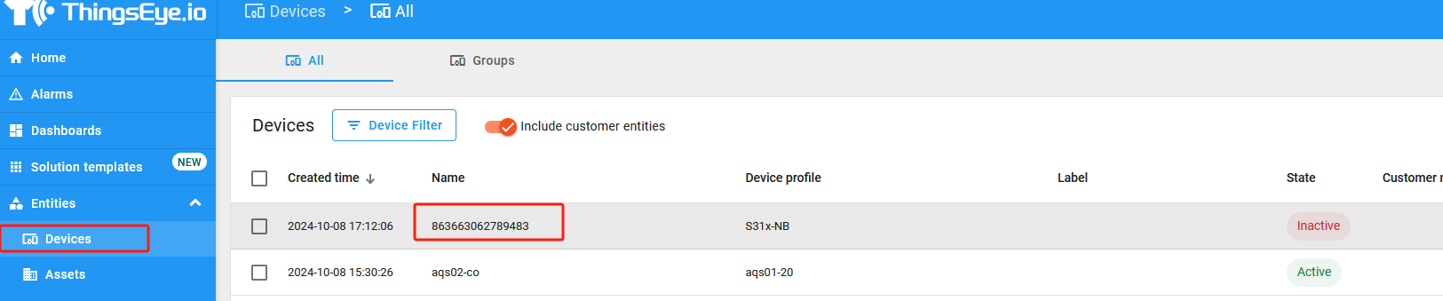 Automatic Device Creation